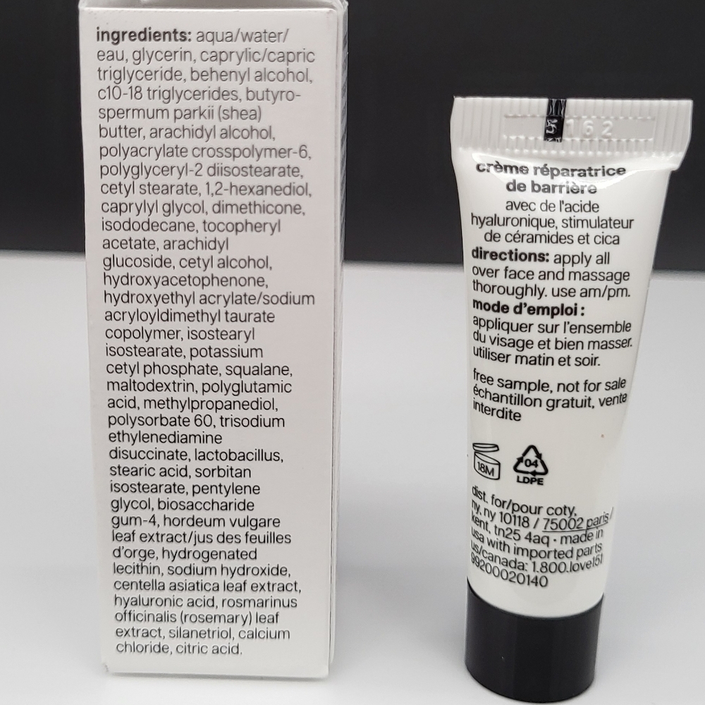 Philosophy Hope In A Jar Barrier Restore Cream with Zip Top Makeup Bag, 5ml, New - Picture 3 of 3